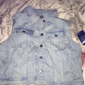 It’s a denim jean jacket